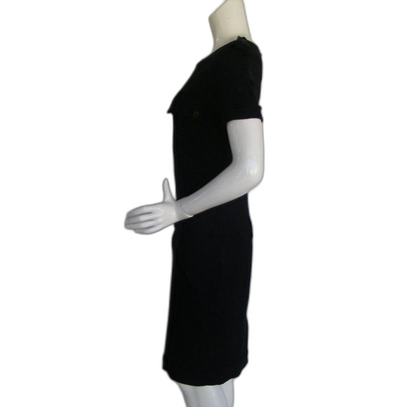 KARL LAGERFELD Dress, S, Navy, Career, Pockets, Back Zipper, Short sleeves - Picture 11 of 15